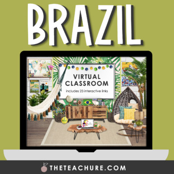 Preview of Virtual Classroom Background [Brazil]