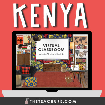 Preview of Virtual Classroom Background [Kenya]