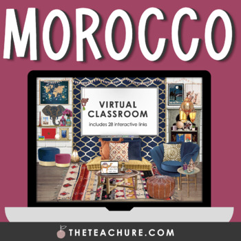 Preview of Virtual Classroom Background [Morocco]