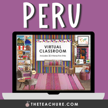 Preview of Virtual Classroom Background [Peru]