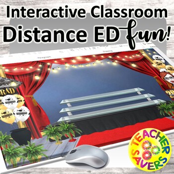 Preview of Virtual Classroom Backgrounds for Distance Learning