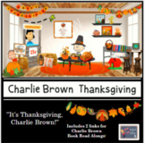 Virtual Classroom: Charlie Brown Thanksgiving Theme (incl.