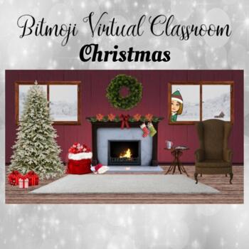 Preview of Virtual Classroom - Christmas