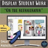 Virtual Classroom Digital Student Work Display for Google 