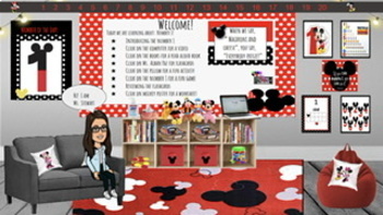 Preview of Virtual Classroom: Disney Theme!