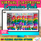 Virtual Classroom Flexible Seating Template Expansion Pack for Google Slides