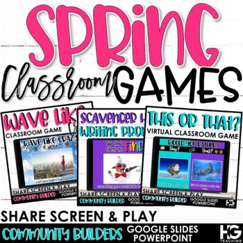 Preview of Classroom Games for Spring | Community Builders