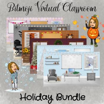 Preview of Virtual Classroom - Holiday Bundle