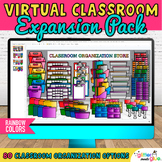 Virtual Classroom Organization Images: 80 Clipboards, Book