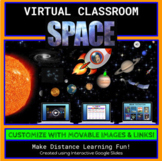 Virtual Classroom- Space Theme