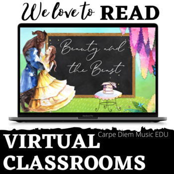 Preview of Virtual Classroom Templates & Backgrounds in Google Slides 