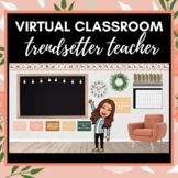 BUNDLE | Virtual Classroom Theme Templates Editable | Digi