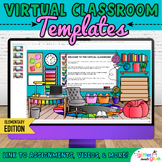 Virtual Classroom Backgrounds: Editable Digital Resource G
