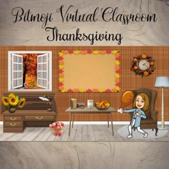 Preview of Virtual Classroom - Thanksgiving