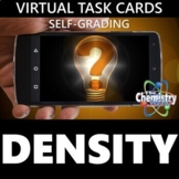 Virtual Density Task Cards (Distance Learning & Self-Grading)