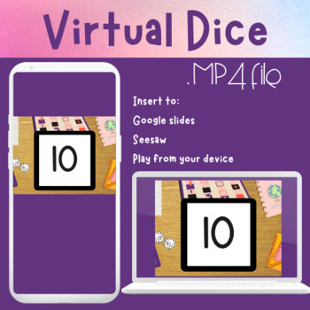 Preview of Virtual Dice (Numbers 1-10)