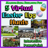 Virtual Easter Egg Hunt in 5 Locations Interactive PowerPoint
