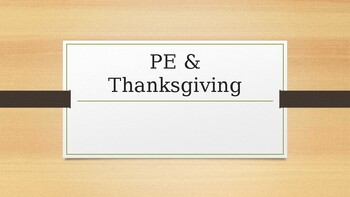 Preview of Virtual Elementary PE & Nutrition
