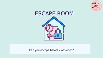 Preview of Virtual Escape Room