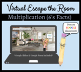 Virtual Escape the Room! (Multiplication Fact Fluency- 6's