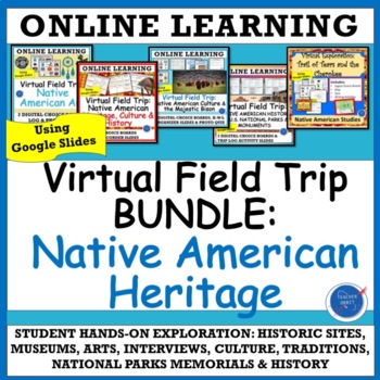 Preview of Native American History & Heritage Virtual Field Trip Digital Resource Activity