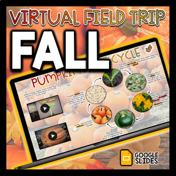 Preview of Virtual Fall Field Trip: Engaging Autumn Adventure for Grades 2 to 5 and up!