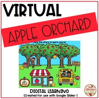 Preview of Virtual Field Trip APPLE ORCHARD {Google Slides™}