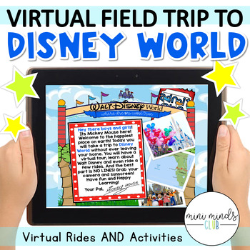 Preview of Virtual Field Trip Adventure to Disney World 