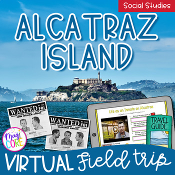 Preview of Virtual Field Trip Alcatraz Island Google Slides Digital Resource Activity