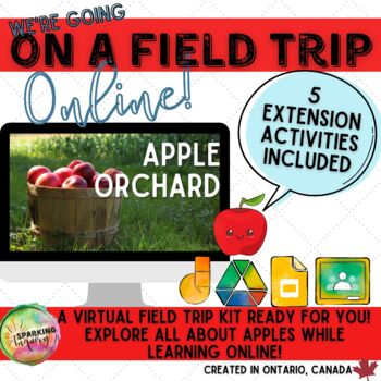 Preview of Virtual Field Trip: Apple Orchard! Distance Learning Google Slides