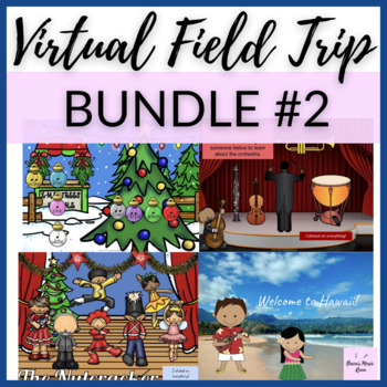 Preview of Virtual Field Trip BUNDLE #2 for Elementary Music Class