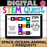 Space & Ocean WebQuest STEM Activities Virtual Field Trip 