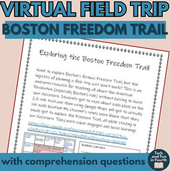 Preview of Virtual Field Trip: Boston's Freedom Trail