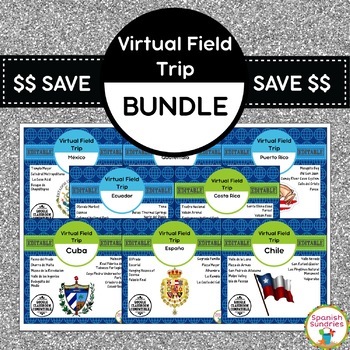 Preview of Virtual Field Trip Bundle