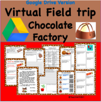 Preview of Virtual Field Trip Chocolate Factory and History for Google Classroom