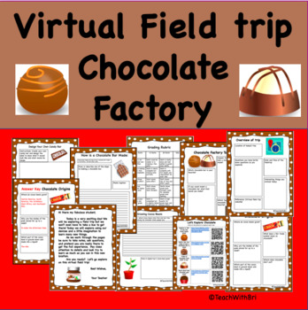 Preview of Chocolate Factory Virtual Field Trip and How It's Made