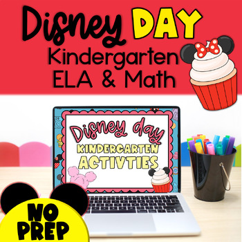 Preview of Virtual Field Trip | Disney Day Kindergarten, End of Year Google Slides