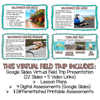galapagos islands virtual field trip answer key
