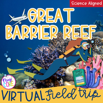 Preview of Virtual Field Trip Great Barrier Reef Google Slides Digital Resource Activities