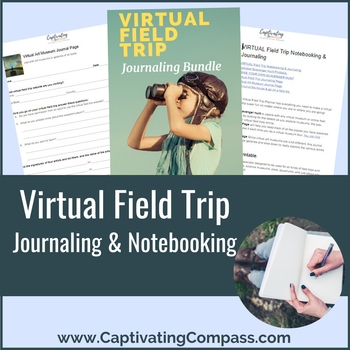 Preview of Virtual Field Trip Journaling & Notebooking Pack