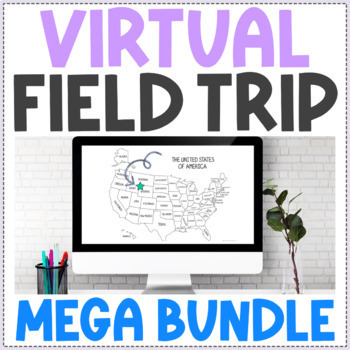 Preview of Virtual Field Trip MEGA BUNDLE - Fun Friday - After State Testing Activity