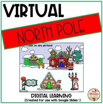 Preview of Virtual Field Trip NORTH POLE {Google Slides™}