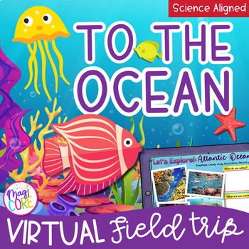 Preview of Virtual Field Trip Ocean Habitat & Animals Google Digital Resource Activities