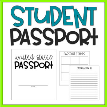 Preview of Virtual Field Trip | Student Reflection Passport