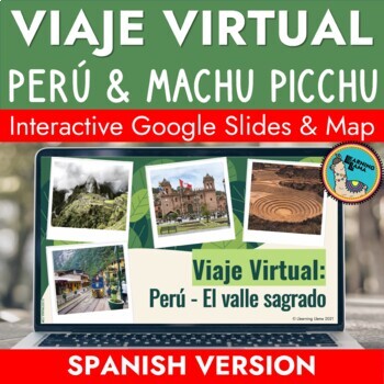 Preview of Virtual Field Trip Peru and Machu Picchu in SPANISH