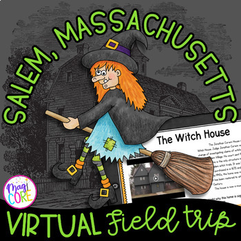 Preview of Virtual Field Trip: Salem Witch Trials - Google Slides Digital Resource Activity
