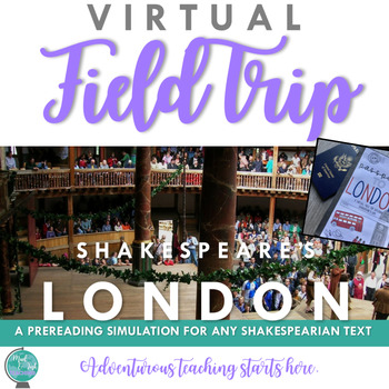 Preview of Virtual Field Trip:  Shakespeare's London {A PreReading Simulation for 7-12}