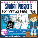 Virtual Field Trip Student Passport Templates ~ English & Spanish