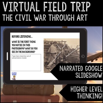 Preview of Virtual Field Trip: The Civil War through Art FREE PREVIEW