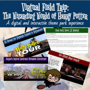 Preview of Virtual Field Trip: The Wizarding World of Harry Potter-- Distance Learning!!
